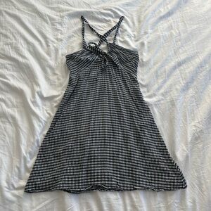 urban outfitters gingham dress